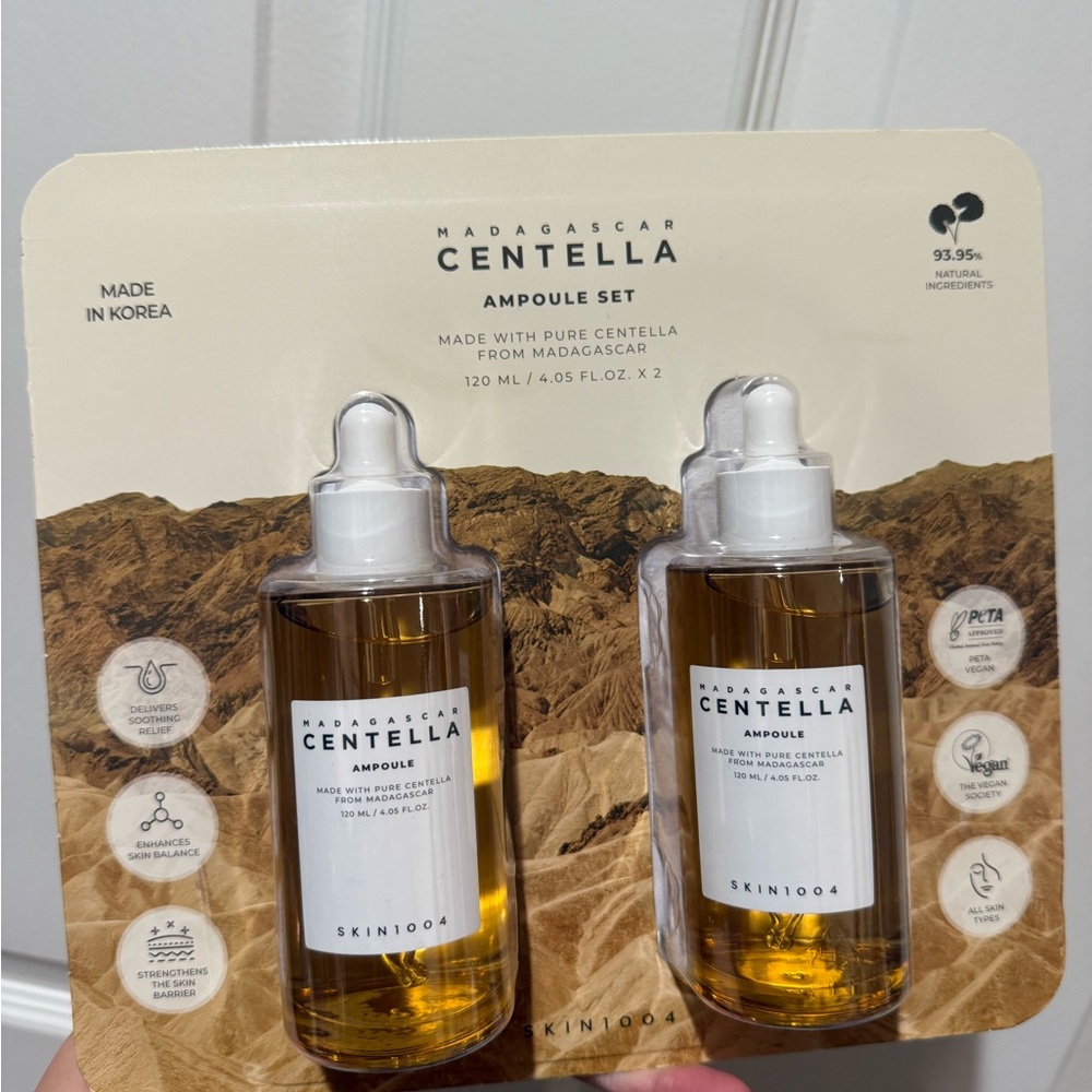 SKIN1004 Madagascar Centella Ampoule Set of 2 (120ml / 4.05fl oz each)